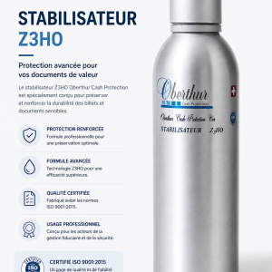 Oberthur Z-HO Stabiliser | Banknote Reactivation and Protection Product