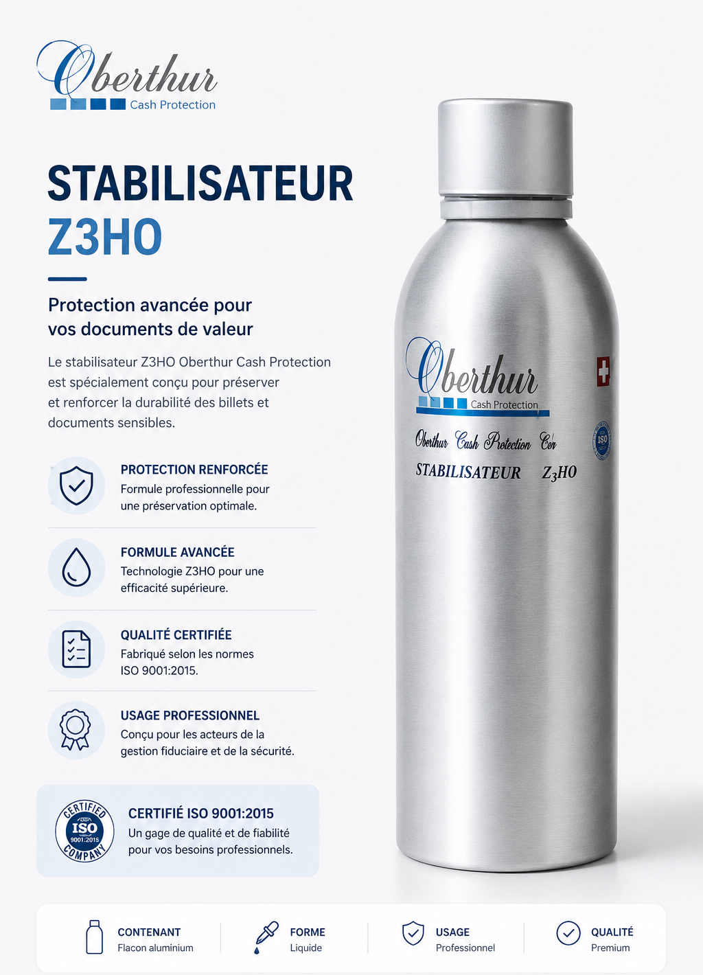 Oberthur Z-HO Stabiliser | Banknote Reactivation and Protection Product